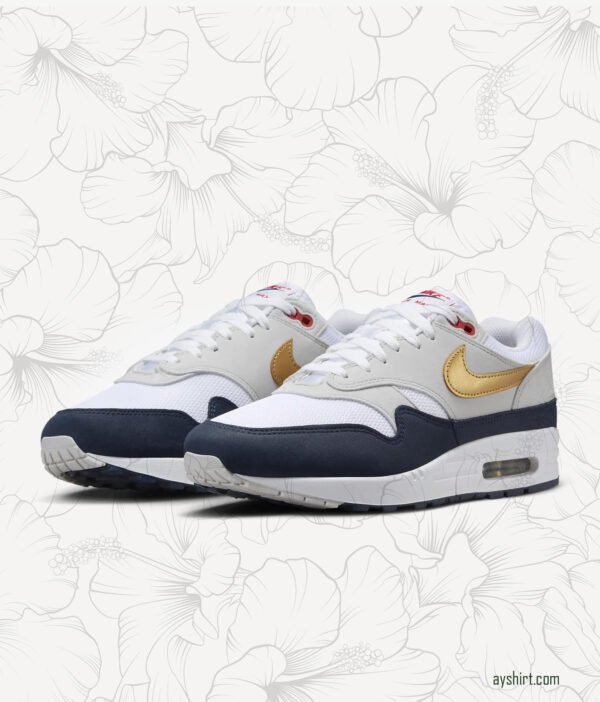 NIKE Air Max 1 Legacy | Red Color | White Color | Sneaker's - Image 5