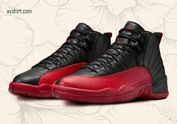 Mens Air Jordan 12 "Flu Game" | Ayshirt | Kick,s Lover | Retro - Image 6